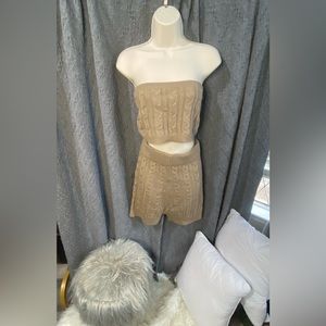 Short Sweater Set